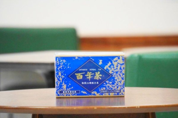 画像1: 精茶百年本舗／百年茶 青箱[48g（ティーバッグ30袋入）] (1)